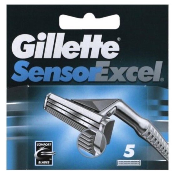 Gillette Sensor Excel - 5 stuks - Scheermesjes