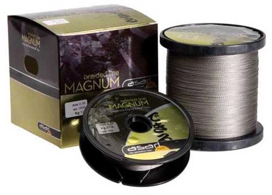 Asari Magnum Gevlochten Vislijn 10x100 M Grijs 0.400 mm van Asari — afbeelding 3