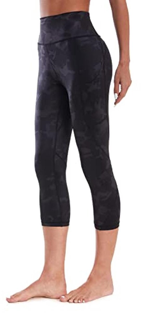 Dames 3/4-broek met hoge taille en zakken voor fitness, yoga en hardlopen — afbeelding 5