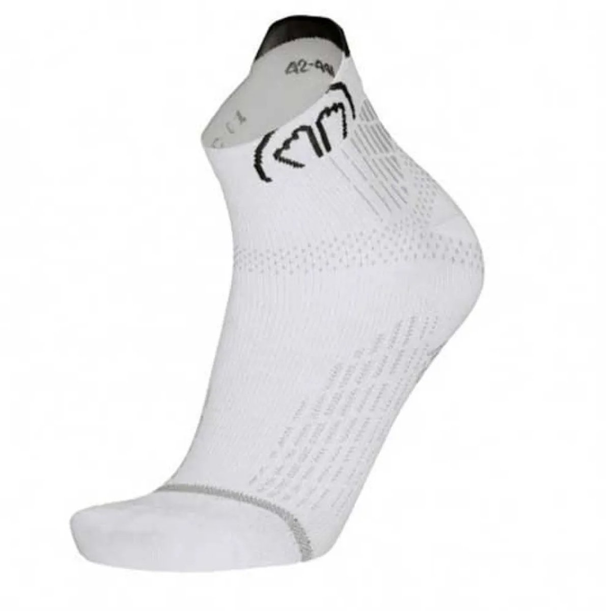 Sidas Run Anatomic Ankle Korte Sokken Wit EU 42-44