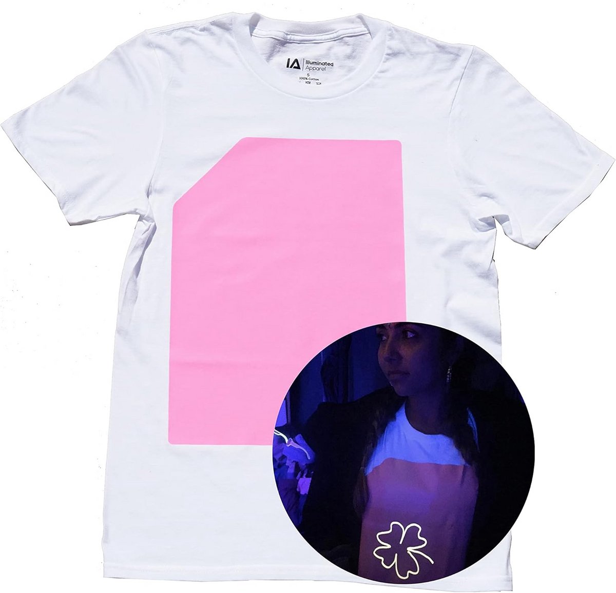 Interactief Glow In The Dark T-shirt voor Kinderen