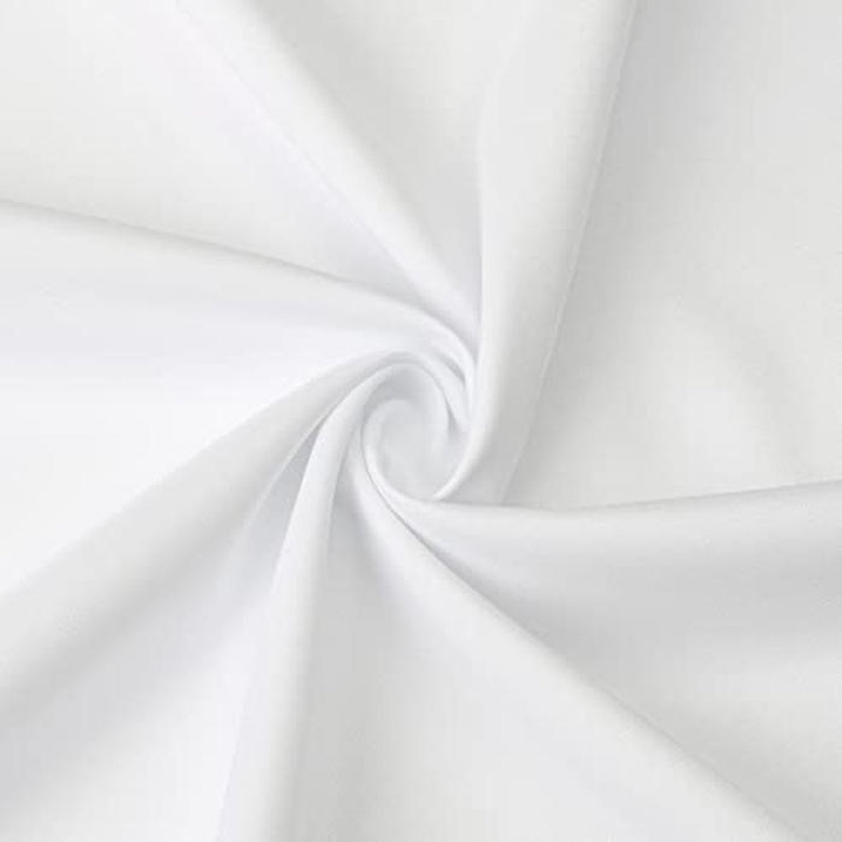 Tafelkleed Polyester 150 x 300 cm - Onderhoudsvriendelijk Effen Wit