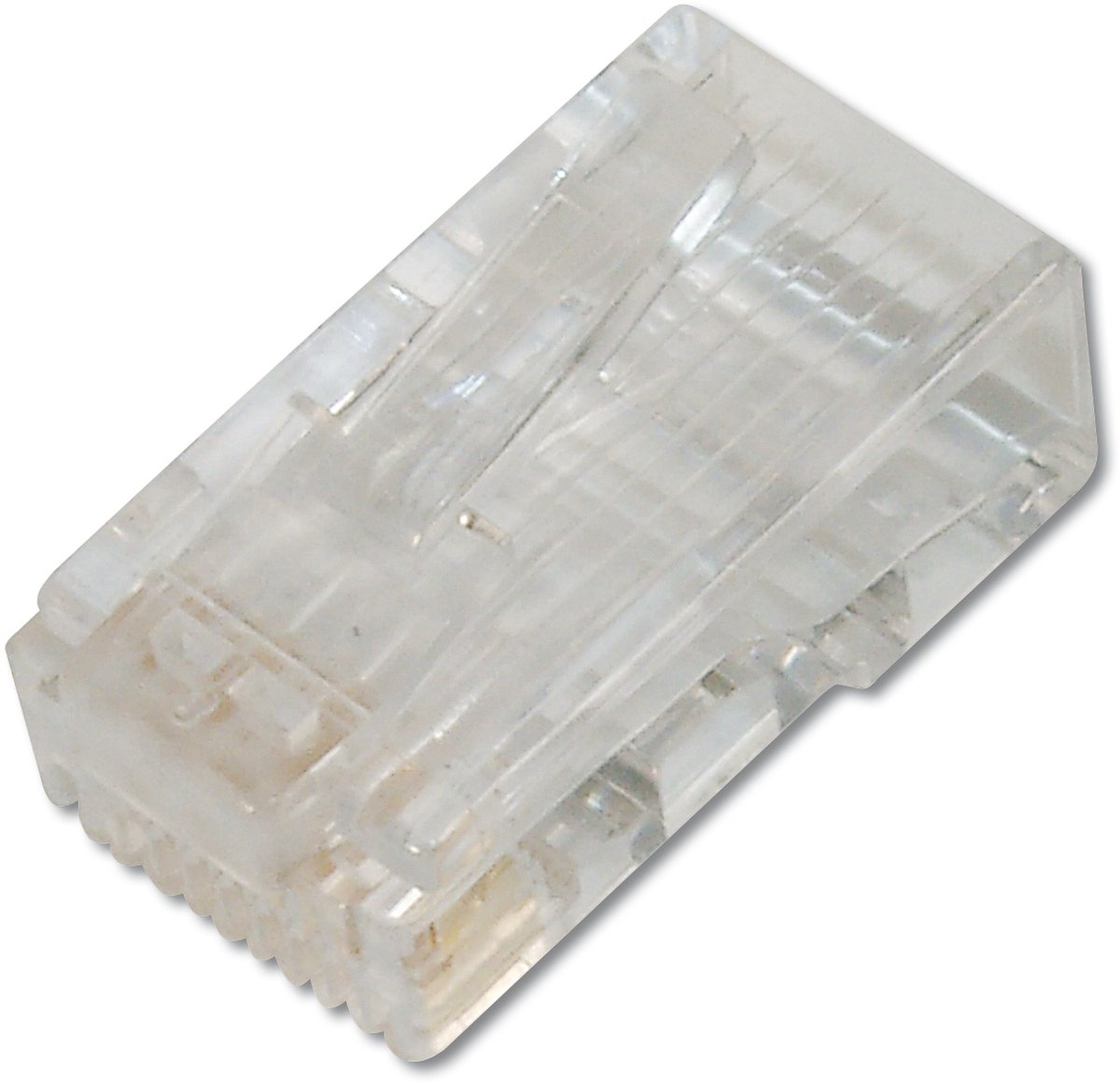 Digitus DN-219602 Digitus CAT 6 modulaire stekker voor ronde kabel, niet afgeschermd, 100 stuks DN-219602 RJ45, stekker