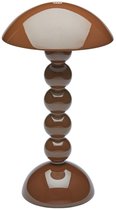 Lampes de table de table LED Bobbin 30 cm couleur chocolat - Addison Ross