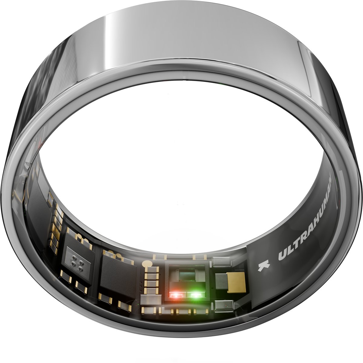Ultrahuman AIR Smart Ring, Space Silver - Grootte 5