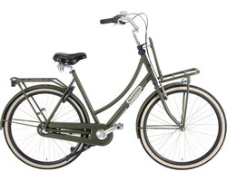 Popal Cargo Aluminium N3 Transportfiets - Stadsfiets - Aluminium Frame - Dames - 57 centimeter - Leger Groen