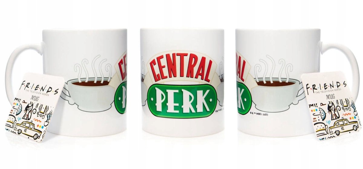Friends Central Perk Mok - Origineel 330ml Keramiek