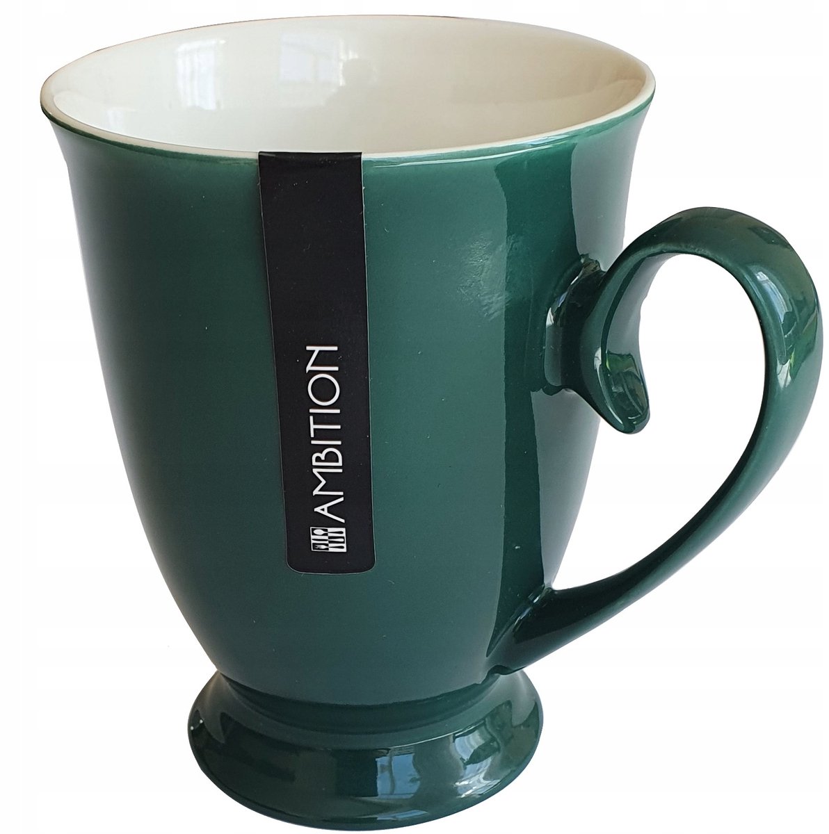 Ambition Aura Green Mok - Stijlvol Porselein voor Koffie & Thee