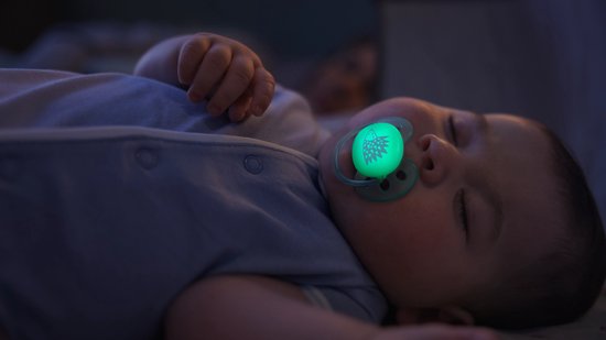 Philips Avent Ultra Soft Nighttime - 0 tot 6 maanden - Glow-in-the-dark fopspeen - SCF094/01 van Merkloos — afbeelding 3