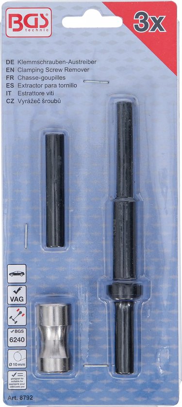 BGS 900 Draadsnijtap set | metrisch / inch | 110-delig | Automotive Line