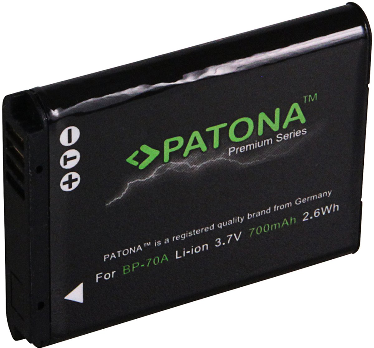 PATONA Premium Battery for Samsung ES-65, ES-70, PL-80, PL-100, SL-50