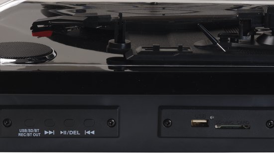 Denver Platenspeler Dual Bluetooth - Ingebouwde Speakers - USB - Retro - VPL230B — afbeelding 3