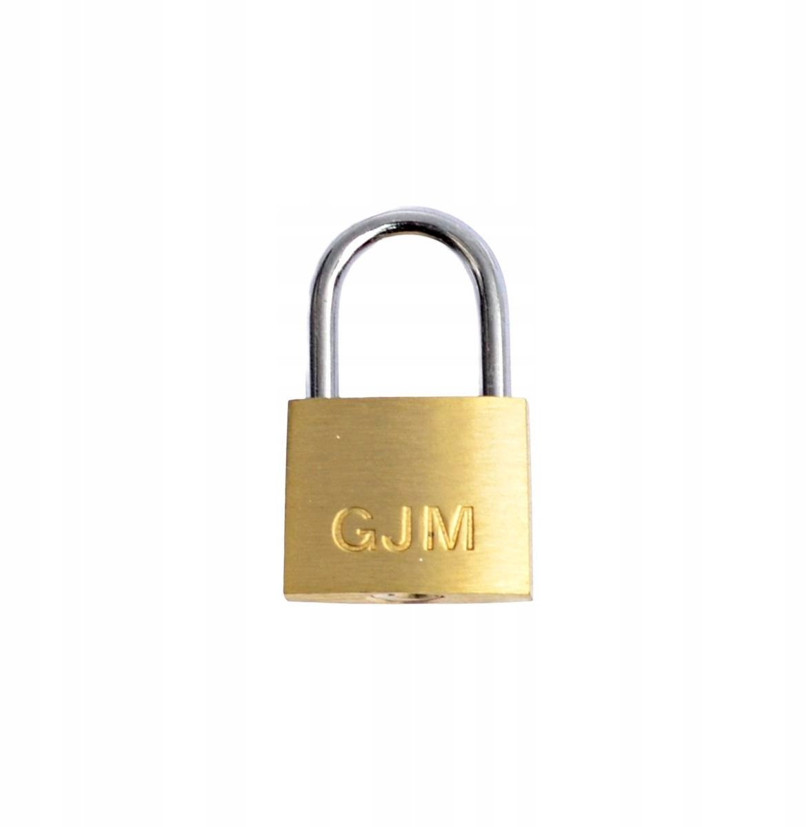 GJM ME20 Messing Hangslot 20mm - Compact en veilig