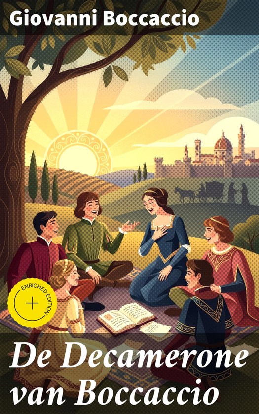 De Decamerone van Boccaccio - cover