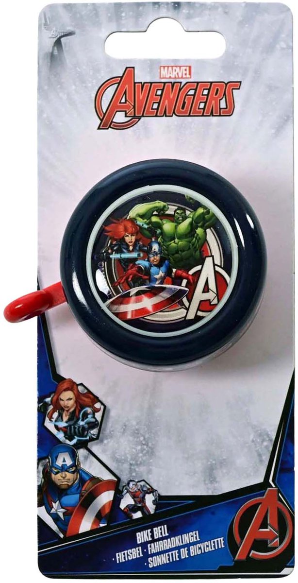 Avengers Fietsbel - Jongens - Rood