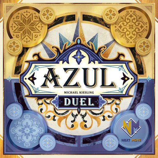 Next Move Games - Azul Duel - Bordspel - Strategie - 2 Spelers