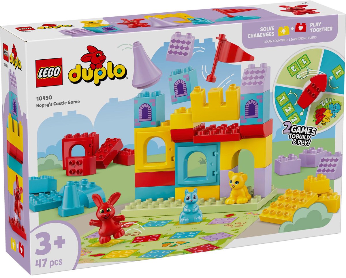 LEGO 10450 DUPLO Town Hopsy's Kasteelspel