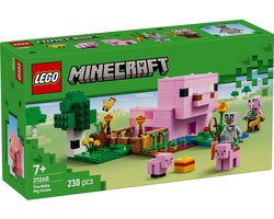foto van LEGO Minecraft Het huis van het biggetje - 21268