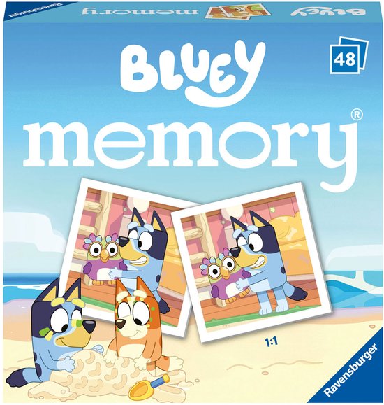 Ravensburger Bluey Mini Memory kaartspel