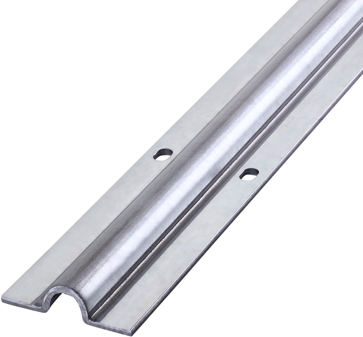 SOTECH grondrail voor roldeur met deurrollen (R10) Looprail 1000 x 55 x 15 mm verzinkt staal voor schuifdeur