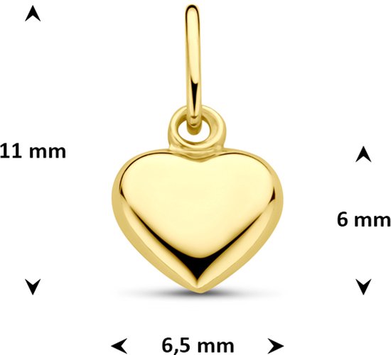 SPARKLE14 - Pendentif Coeur - Or