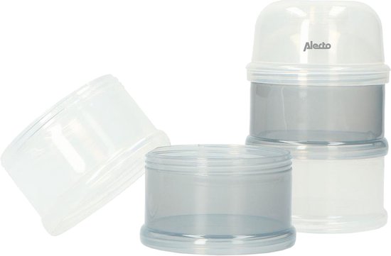 Alecto BF-4 - Boîte doseuse de lait, blanc/gris