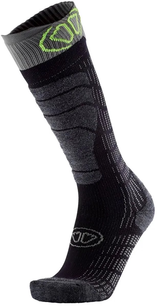 Sidas Ski Comfort Medium Volume Lange Sokken Zwart EU 39-41 Man,Vrouw