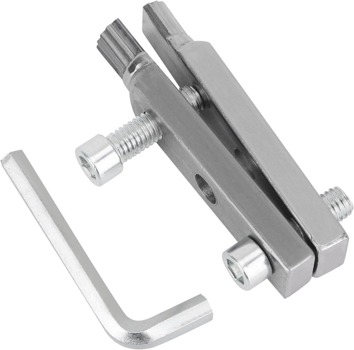 Kraanschroef-Extractorset - Gereedschap voor Het Verwijderen van Gebroken Leidingen - Eenvoudig te Gebruiken - Verwijderaar - Gestripte Schroeven - Metaal - Volwassenen en Mannen - Metaalkleurænd Model.