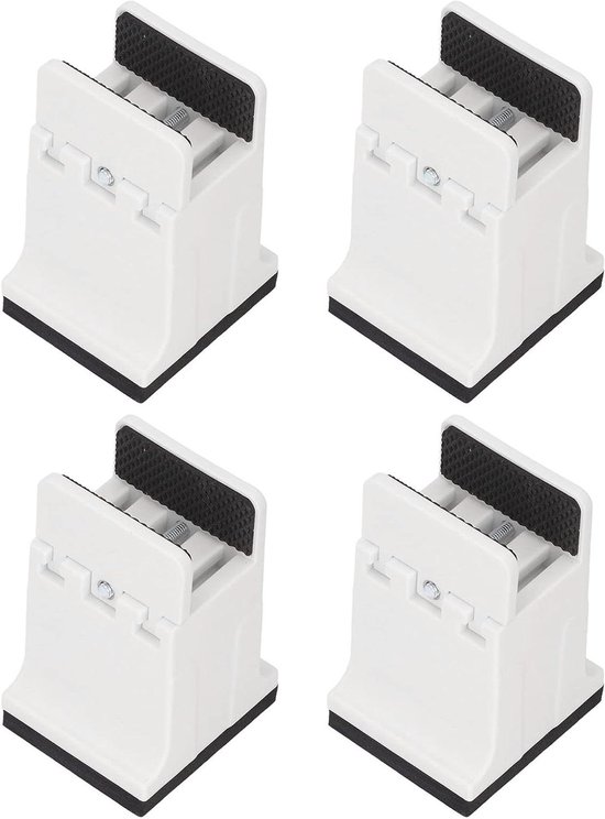 Flyshop vierkante anti-slip siliconen hoezen meubelbeschermers zwart 10 Stks 30 x 30 mm, 1-3/16 inch x 1-3/16 inch