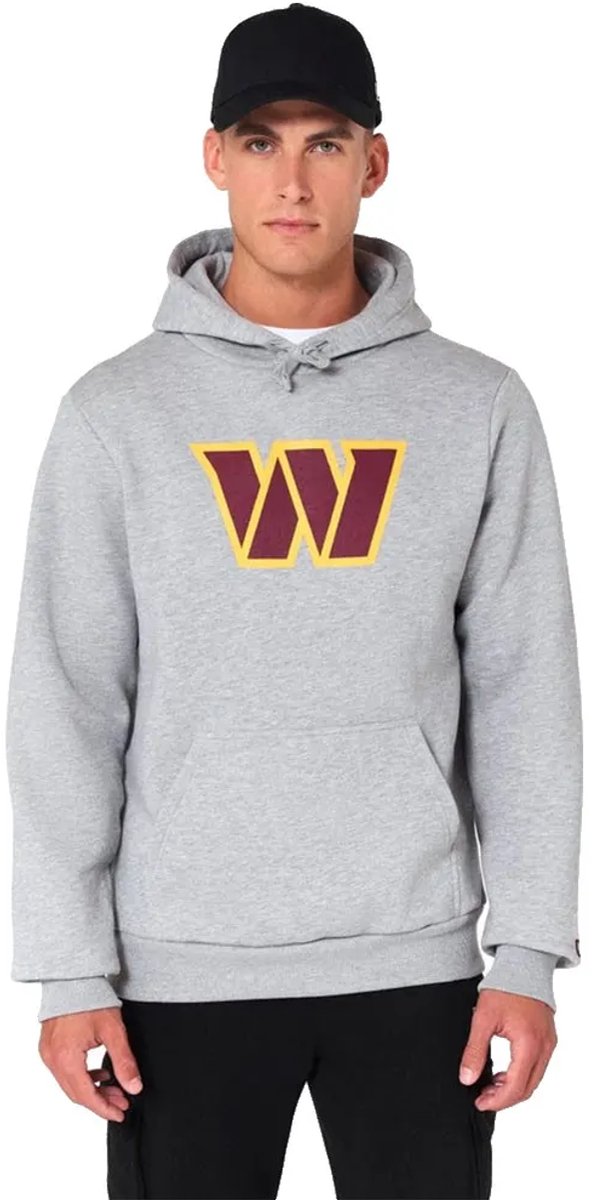 New Era Nfl Regular Washington Commanders Hoodie XL Man Grijs