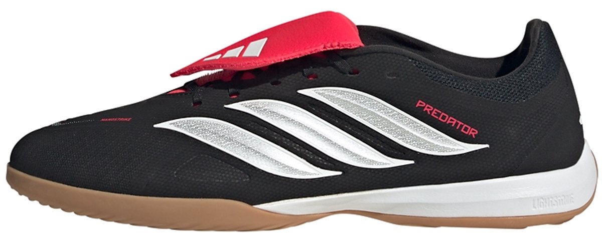 adidas Performance PREDATOR LEAGUE Fold-Over Tongue Indoor Voetbalschoenen - Unisex - Zwart
