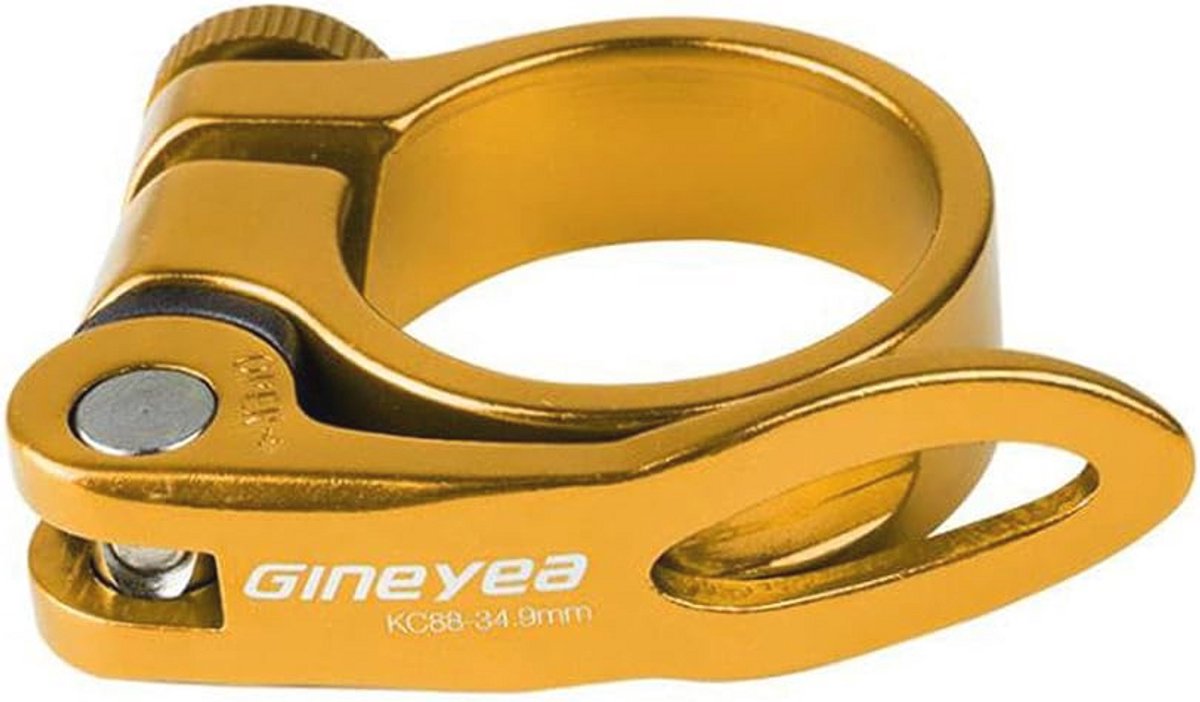 Fiets Zadelklem met Snelspanner - Zadelpen Klemring 31,8 mm / 34,9 mm voor MTB en Racefiets