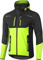 Waterdichte Softshell Fietsjas voor Heren - Ademend en Warm