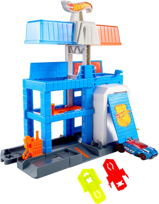 Hot Wheels City Centrum Politietoren speelset speelset - Met metalen politieauto van Merkloos — afbeelding 4