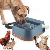 Diealles Shine verwarmde waterbak voor honden, 3,7 l, huisdierbak