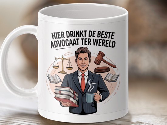 Mug, Meilleur avocat, Cadeau pour avocats, Mug humoristique, Mug à café, Cadeau pour avocat, Humour juridique, Mug sur le thème de la profession, Meilleur avocat du monde