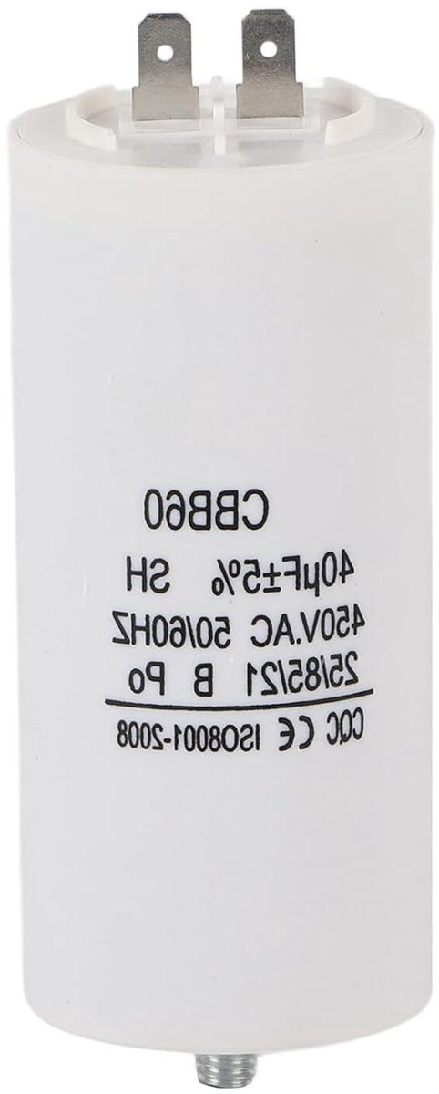 E-Ambar - Condensator 450 VAC 40 Uf voor waterpomp en wasmachine
