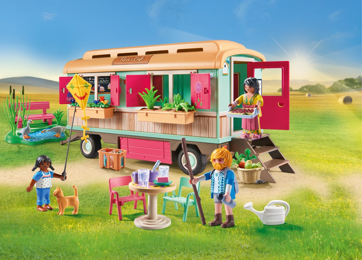 PLAYMOBIL Country Gezellig woonwagencafé - 71441 — afbeelding 11