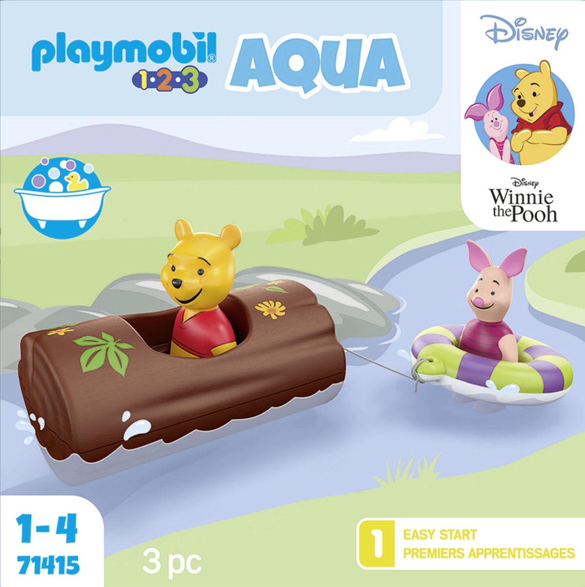 PLAYMOBIL 1.2.3 & Disney: De wateravonturen van Winnie en Knorretje - 71415