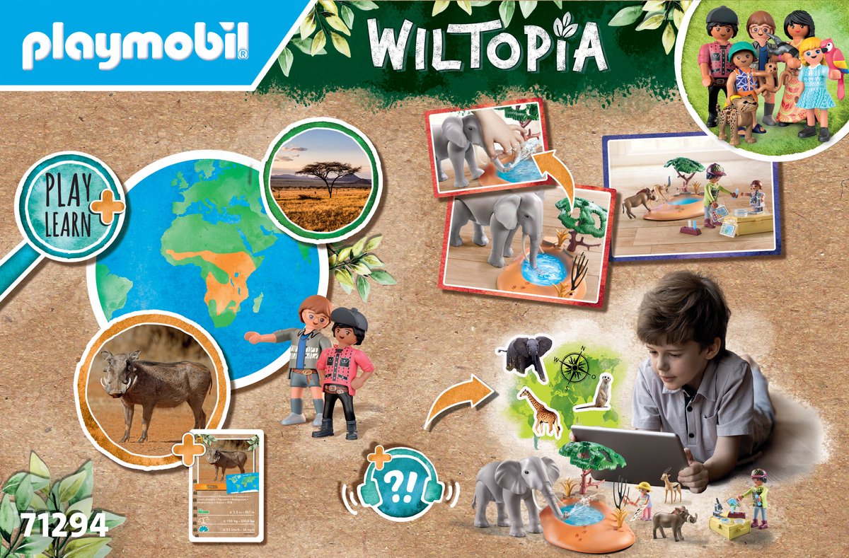 PLAYMOBIL Wiltopia - Een reis naar de waterpoel - 71294 — afbeelding 6