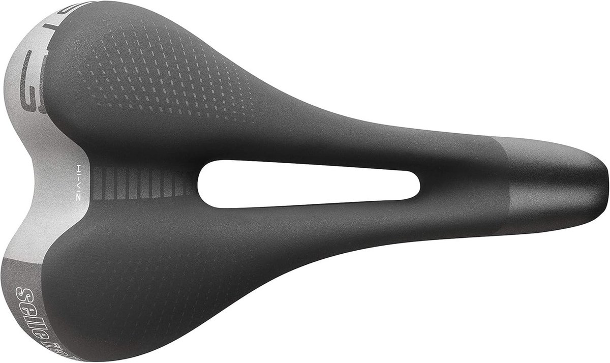 Comfortabele Fietszadel 160x270mm met Gel Superflow Zwart