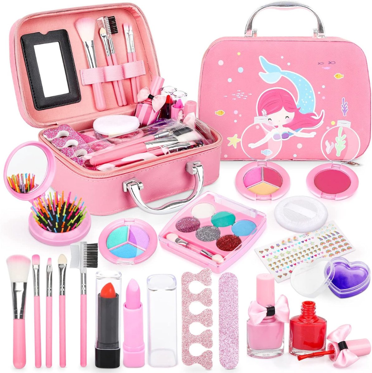 White-Label® Make up Koffer Meisjes - Set met Inhoud Kinderen - Speelkoffer