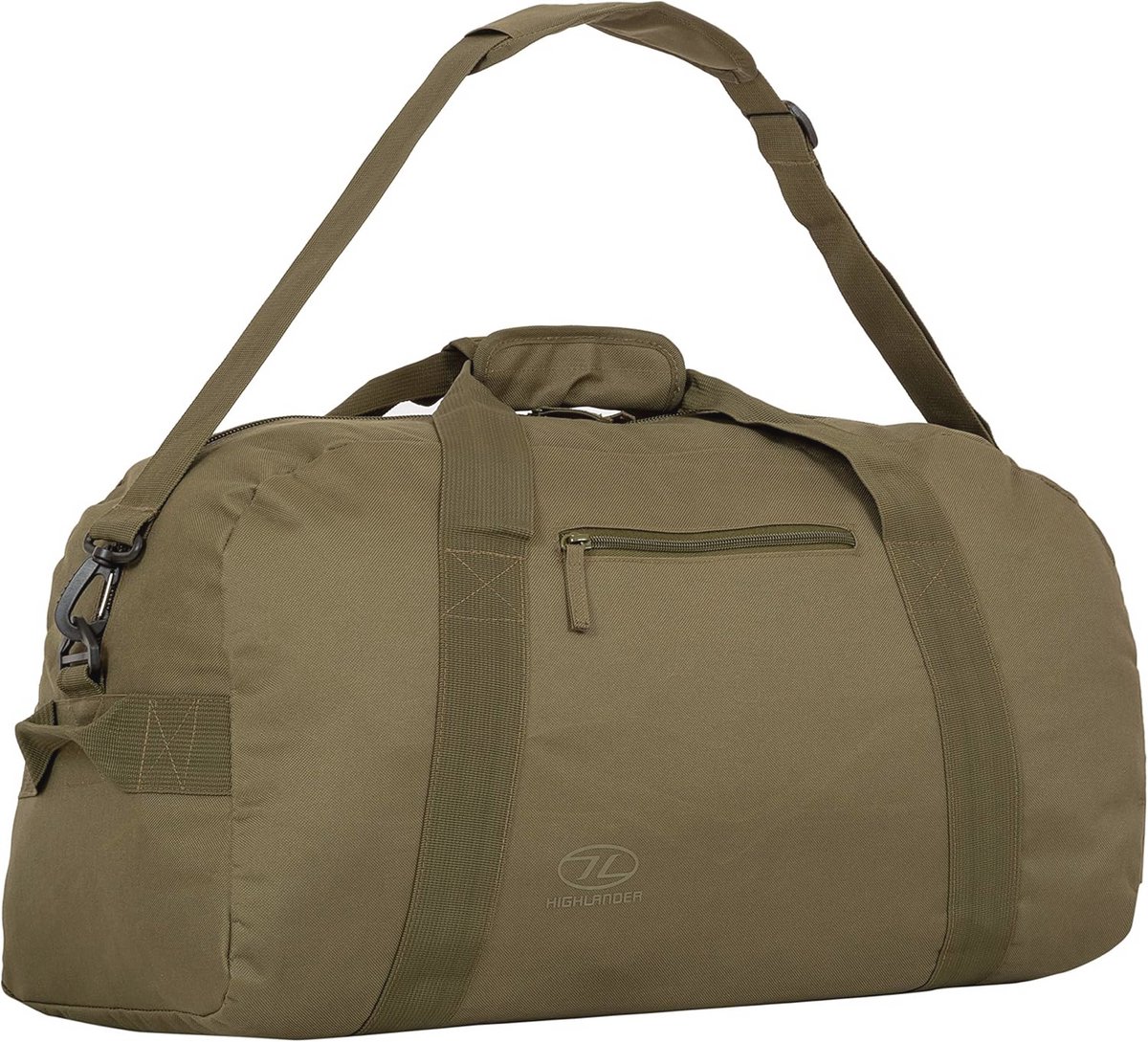 Robuuste cargo bag 45 liter - ideale canvas tas voor reizen en sport