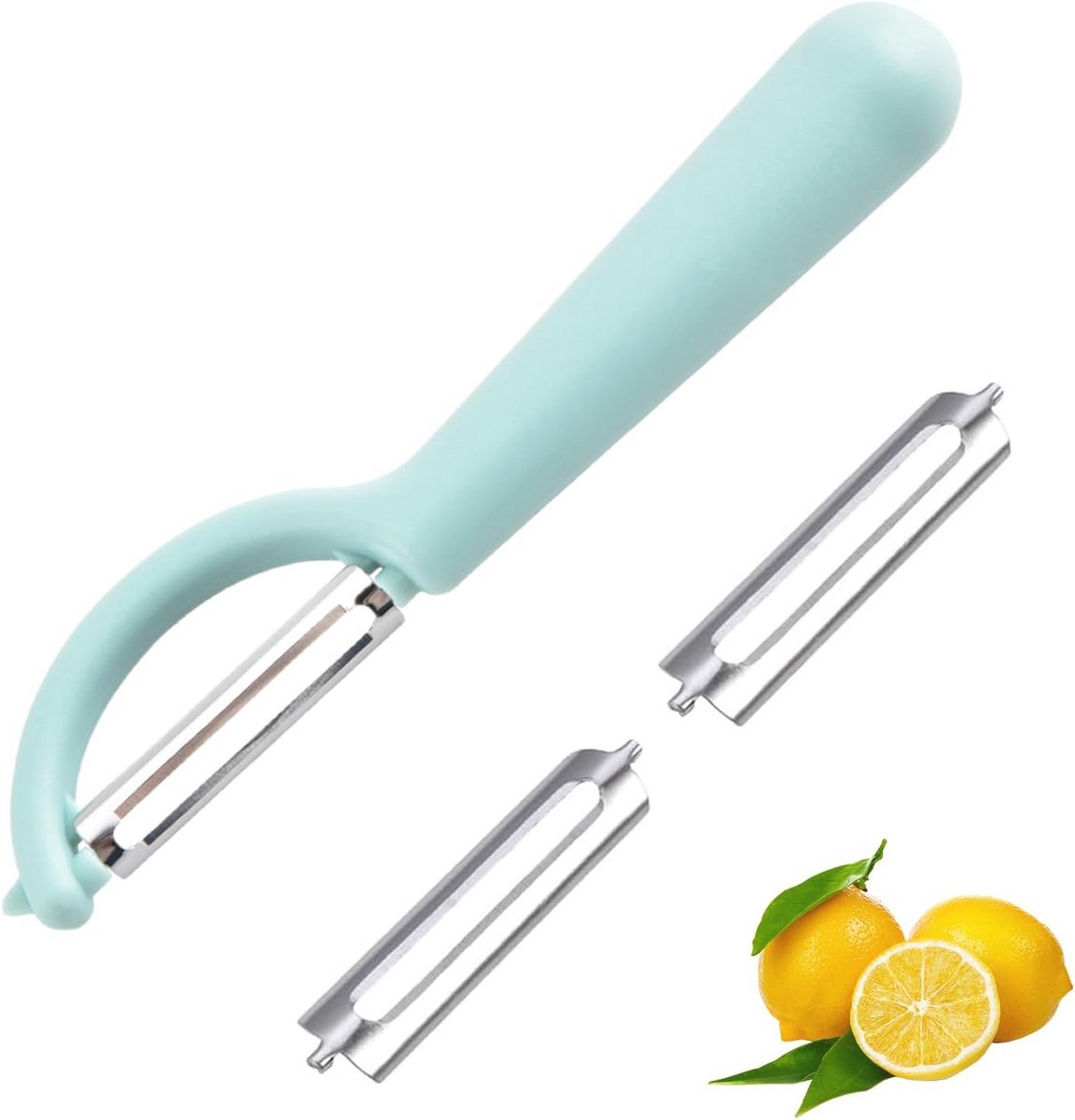 Universele Dunschiller met Reservemesjes - Vaatwasmachinebestendig en Ideaal voor Groenten en Aardappelen