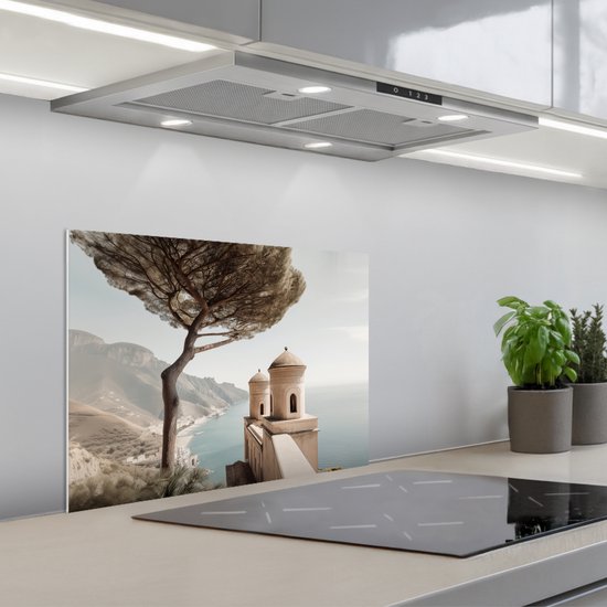 Zelfklevende keuken achterwand BOOMSCHORS 350 x 60 cm | Zelfklevende spatwand keukenfolie | Waterbestendige folie voor de keuken | PREMIUM KWALITEIT | Gemaakt in de EU Zelfklevende keuken achterwand BOOMSCHORS 350 x 60 cm | Zelfklevende spatwand keukenfolie | Waterbestendige folie voor de keuken | PREMIUM KWALITEIT | Gemaakt in de EU