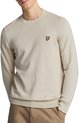 Jumper ras du cou en Cotton mérinos Lyle & Scott Pulls & Gilets - Pull - Sweat à capuche - Gilet - Beige - Taille L