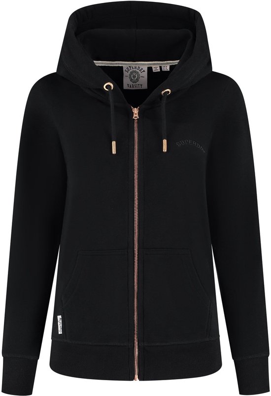 Sweat à Capuche Zip Superdry Essential Logo - Bleu - - 79.99