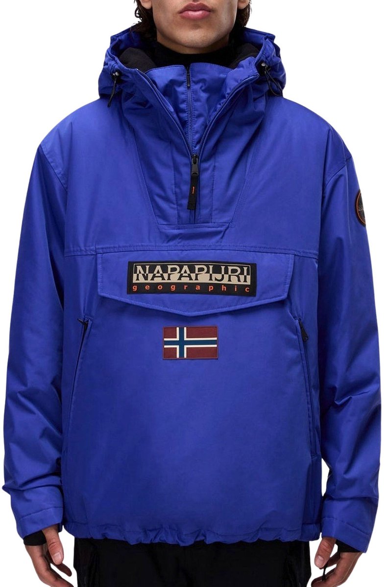 Napapijri Rainforest Next Anorak Heren Blauw