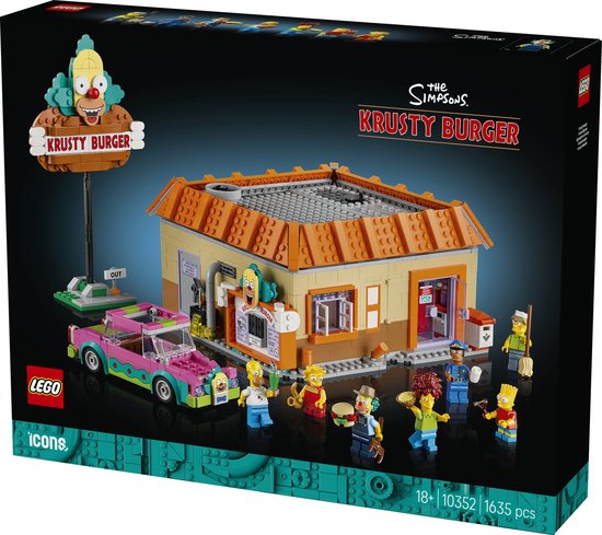 LEGO The Simpsons : Krusty Burger - ICONS 10352 | bol