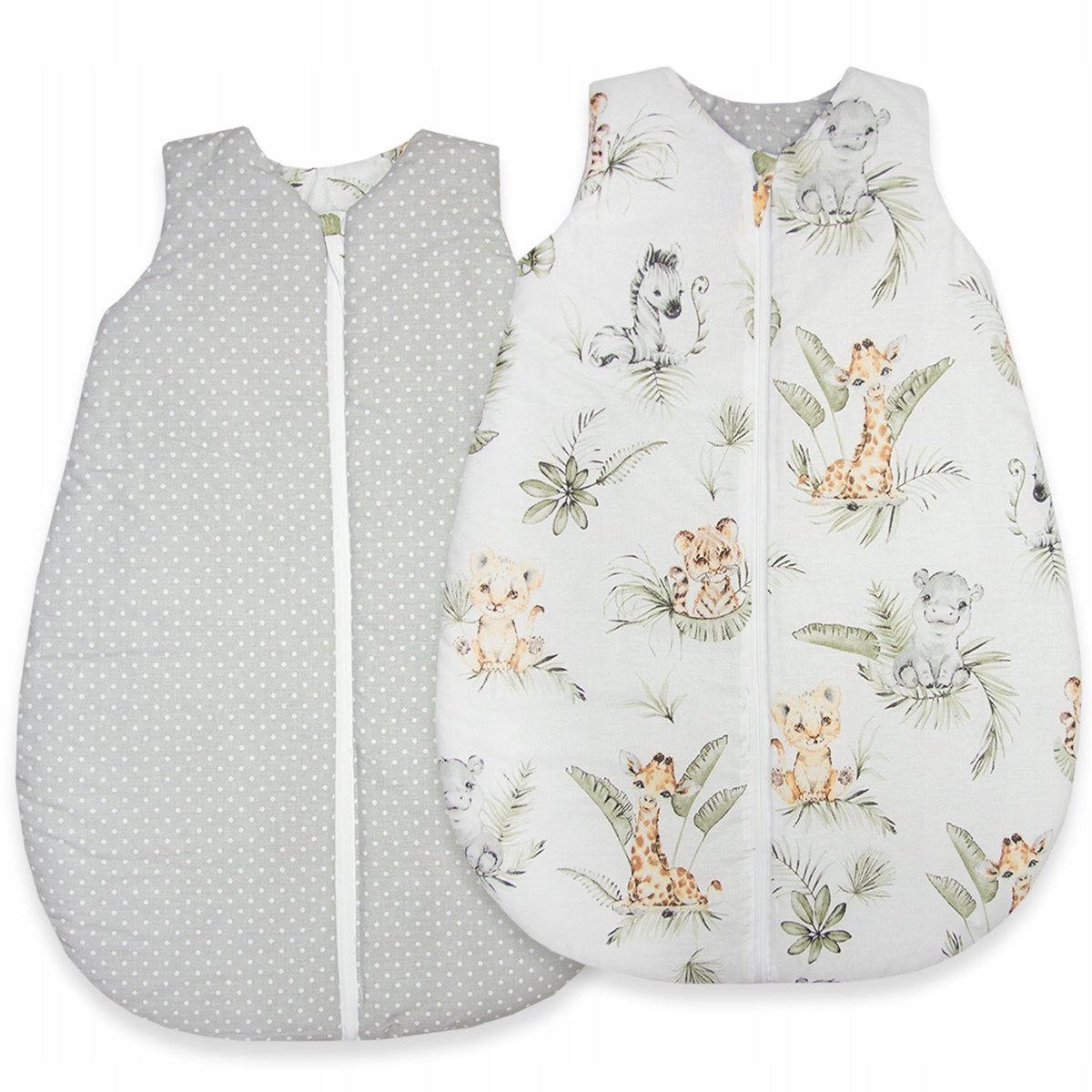 Ankras Baby Slaapzak 68-80cm 2,5 TOG Katoen Dubbelzijdig